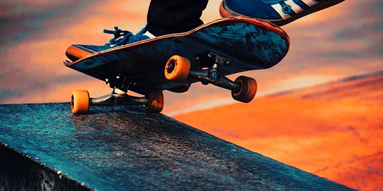 skateboarding