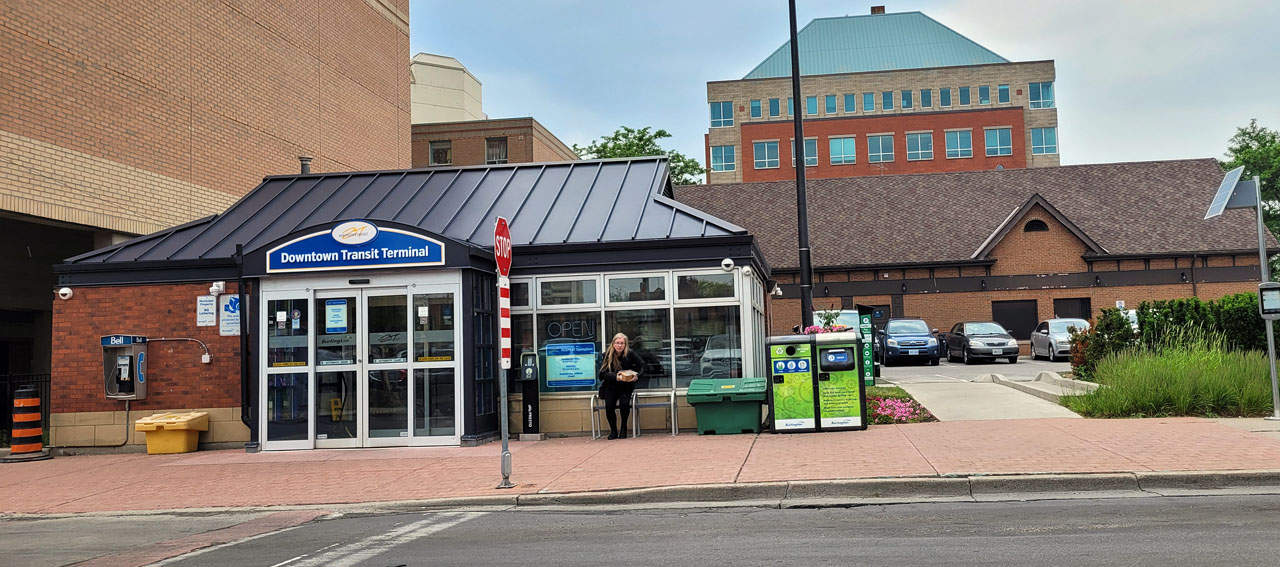 Burlington downtown transit terminal