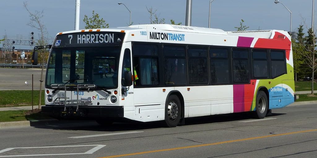 milton transit route changes school