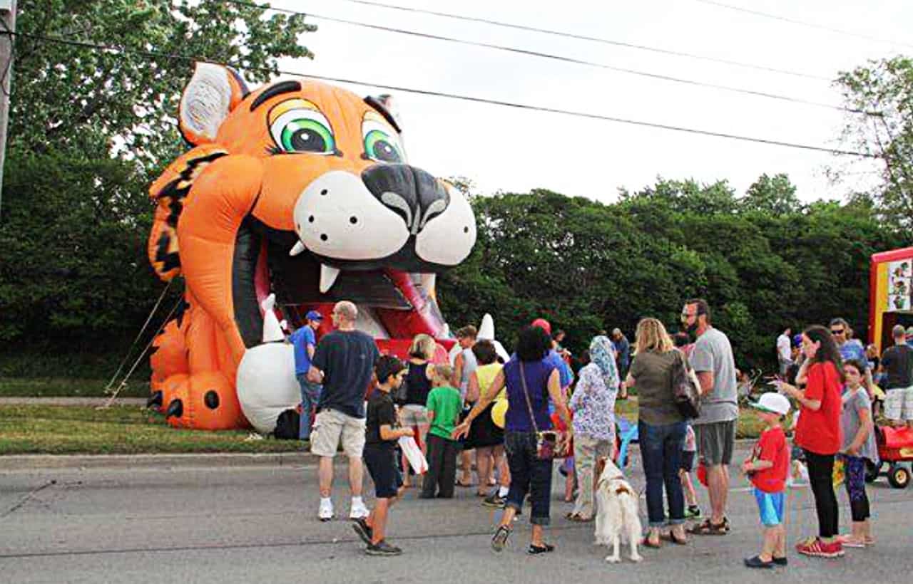 Burlington festival street closed Appleby