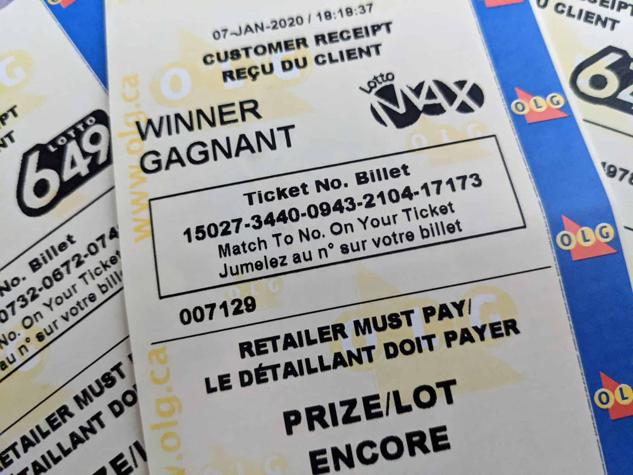 lotto max ontario winner