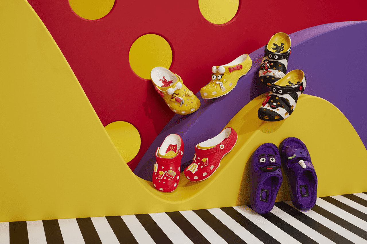 McDonald's unveils its own line of Crocs