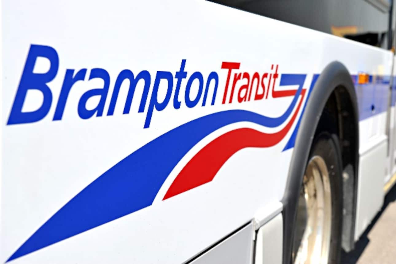 Brampton transit commuters bus