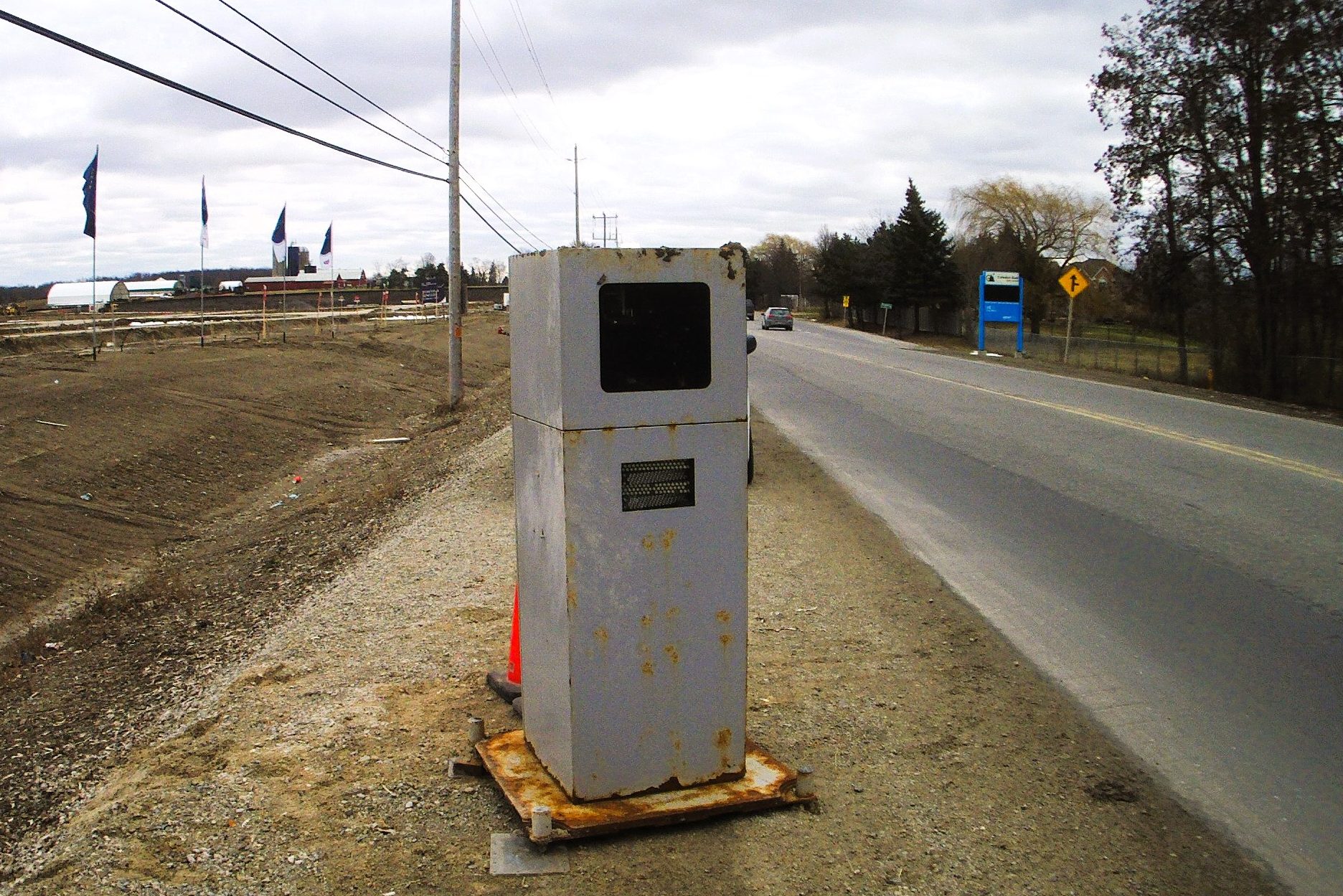 radar photo Burlington speed ticket fine