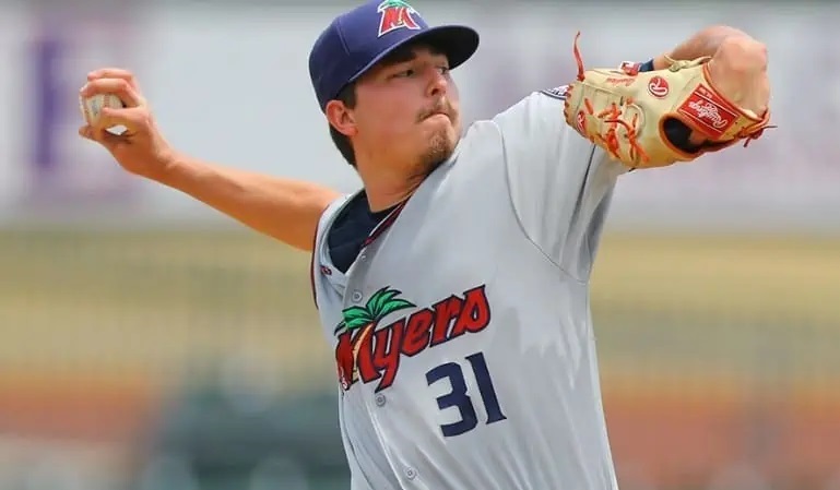 Mississauga MLB pitcher Jordan Balozovic.