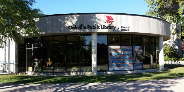 Ontario, Oakville, library, Central Branch, closed, flooding