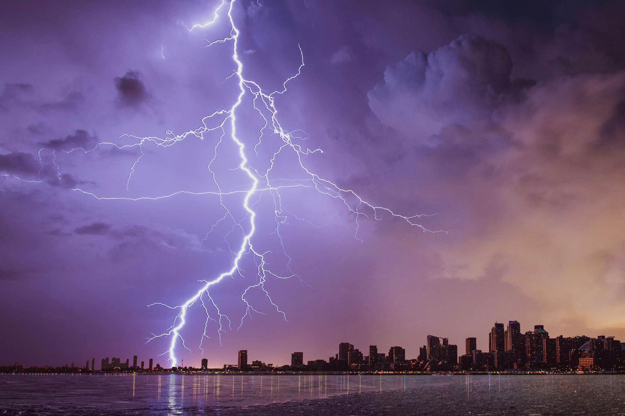 thunderstorms southern ontario