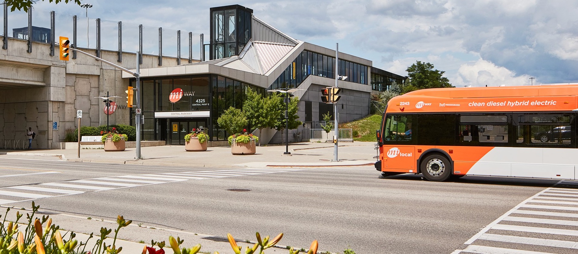 MiWay transitway bus Mississauga