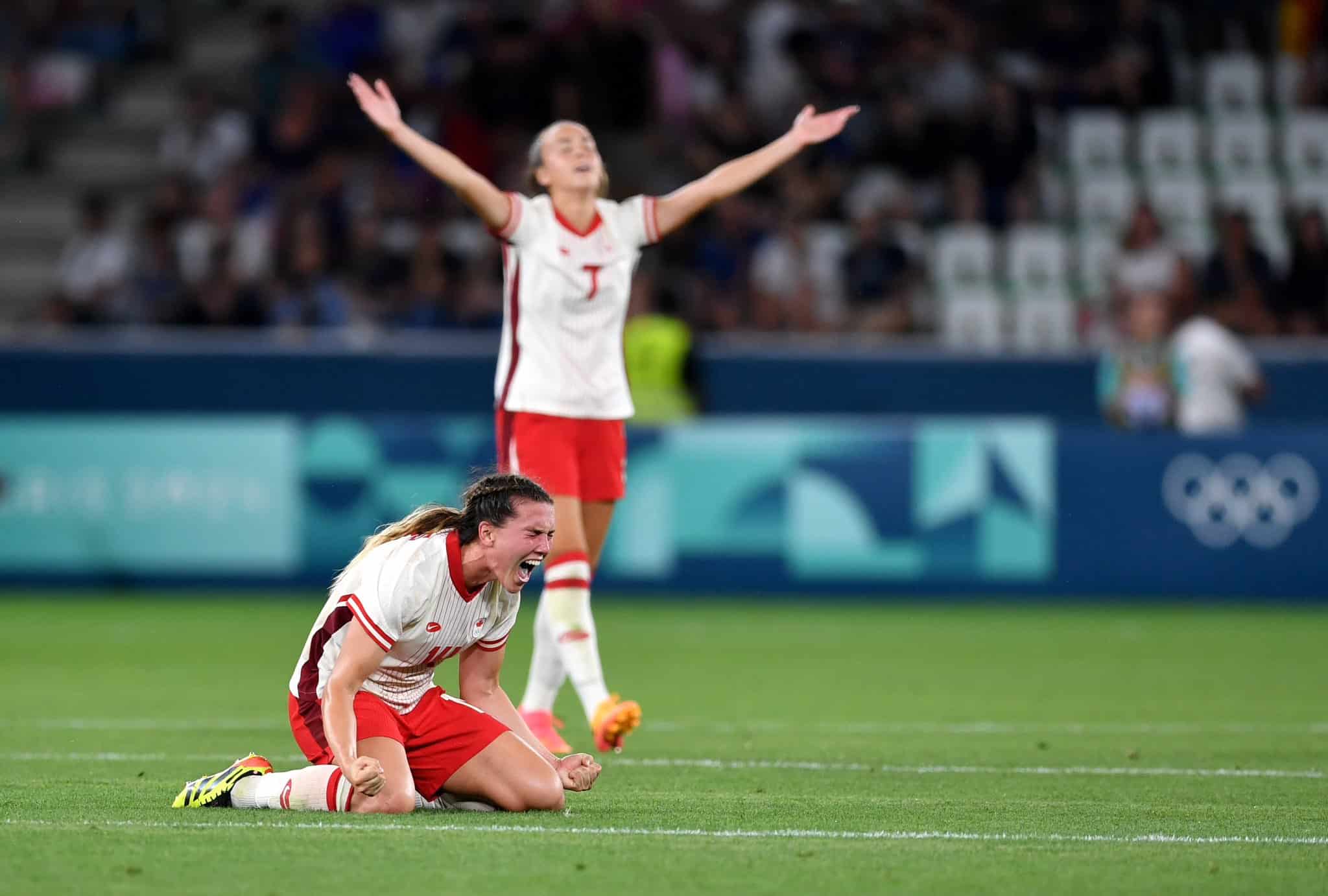 Canada - France Olympic soccer