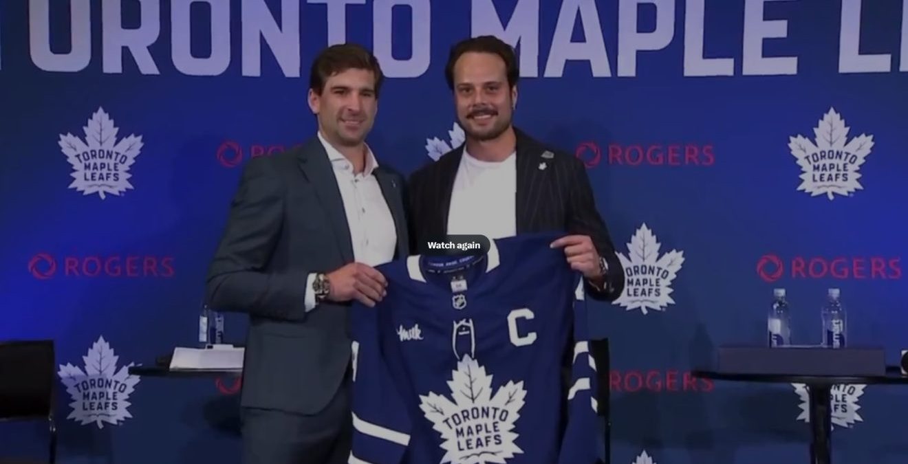 Ontario, Oakville, Toronto, Maple Leafs, John Tavares, Austin Matthews, captain,