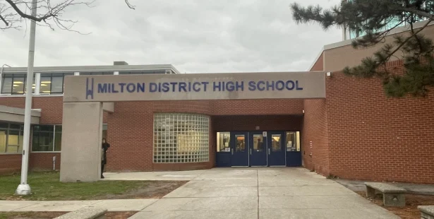 Milton high school lockdown