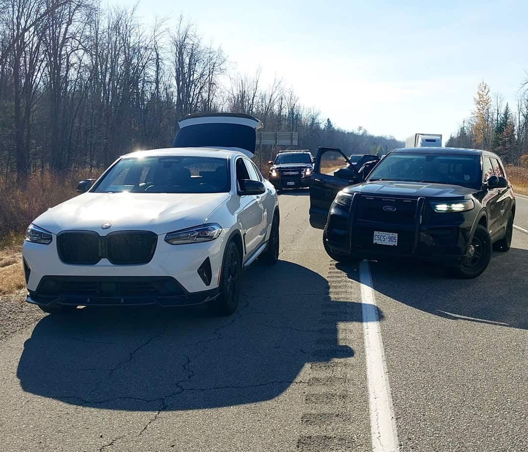 Handgun flashed road rage ontario