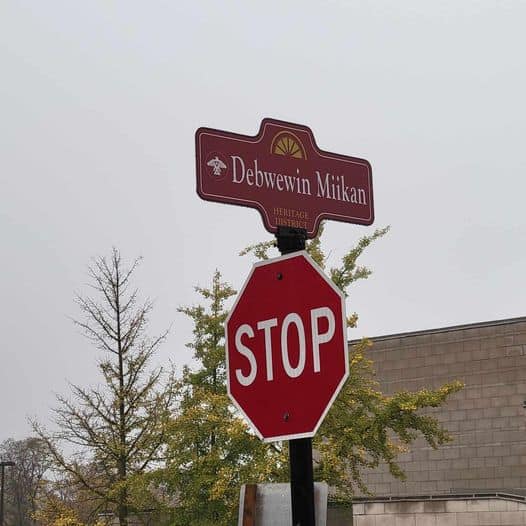 Debwewin Miikan Street in Oshawa