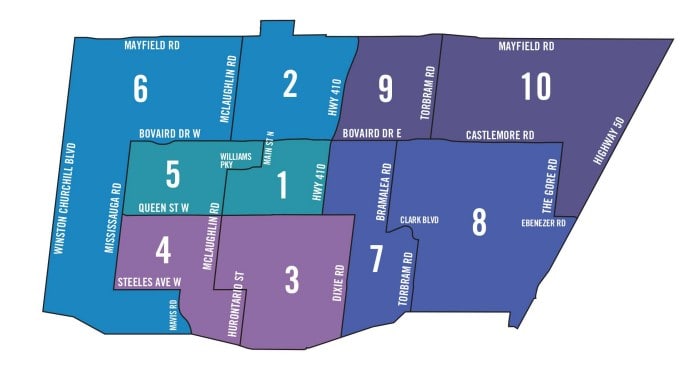 What ward you vote in could change under upcoming Brampton boundary review