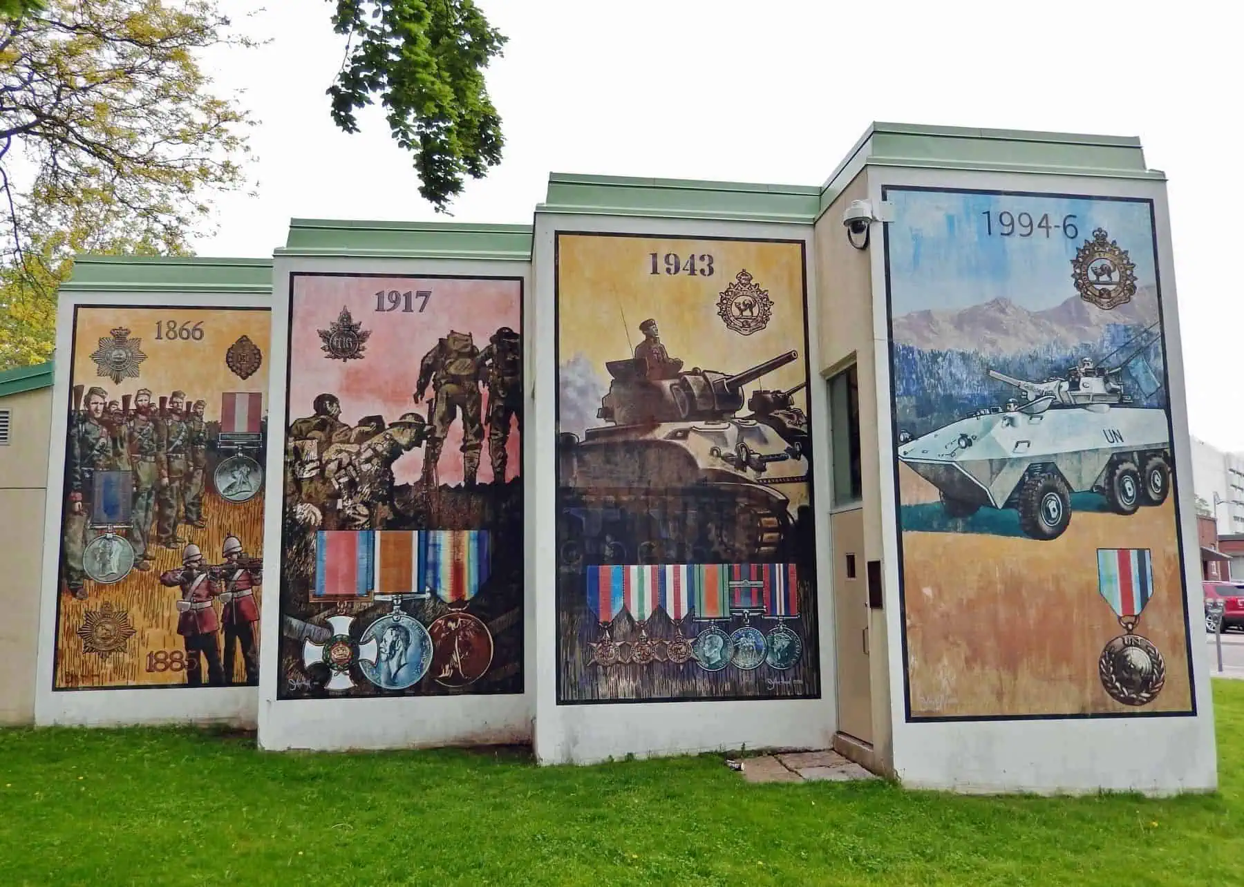 Ontario Regiment mural