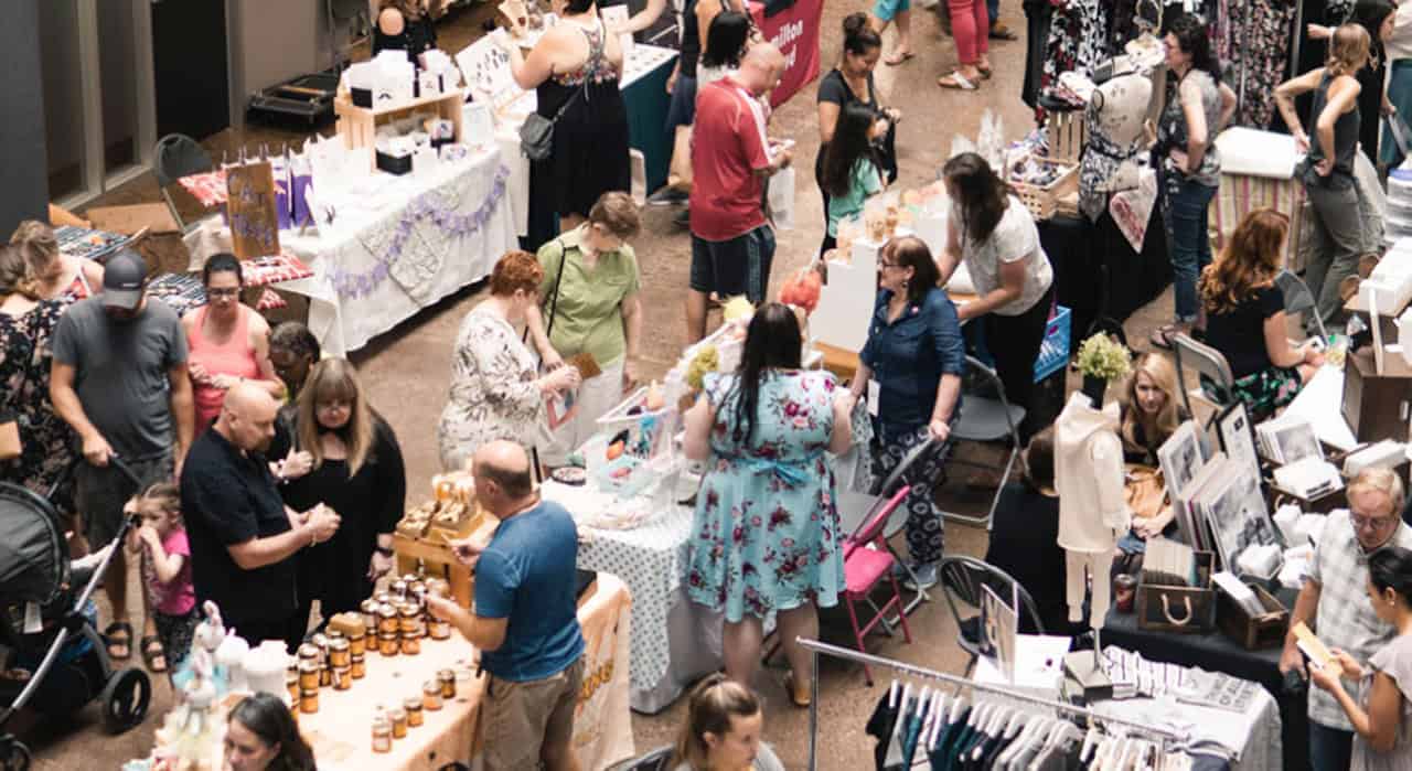 craft marketplace Burlington Christmas