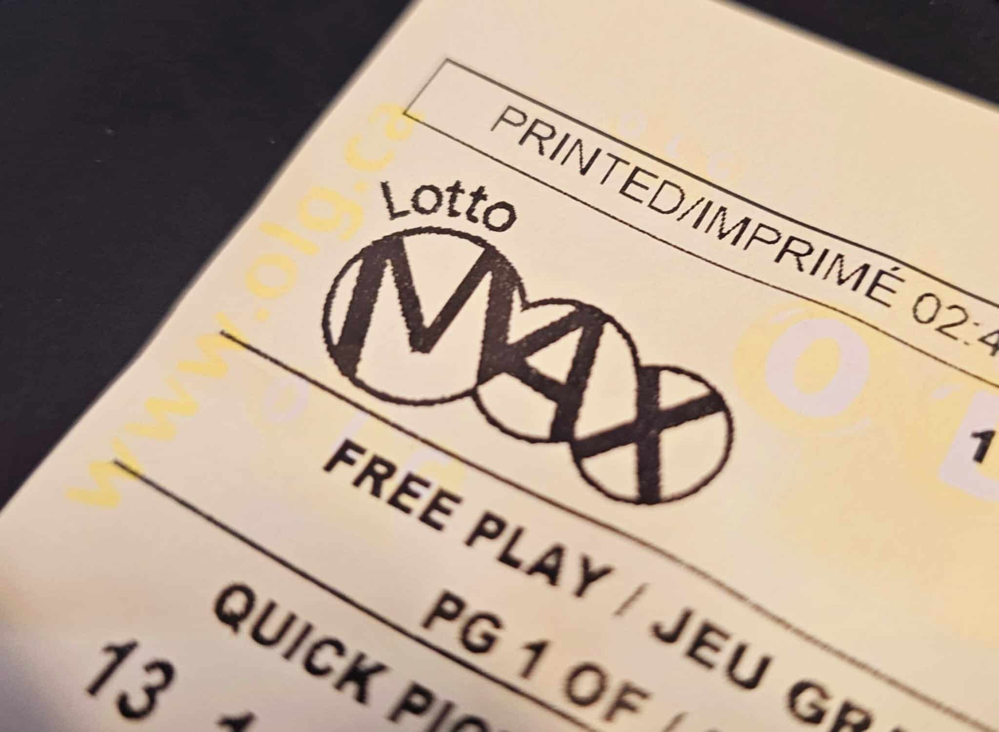 Did you win the $40 million lottery in Ontario last night?