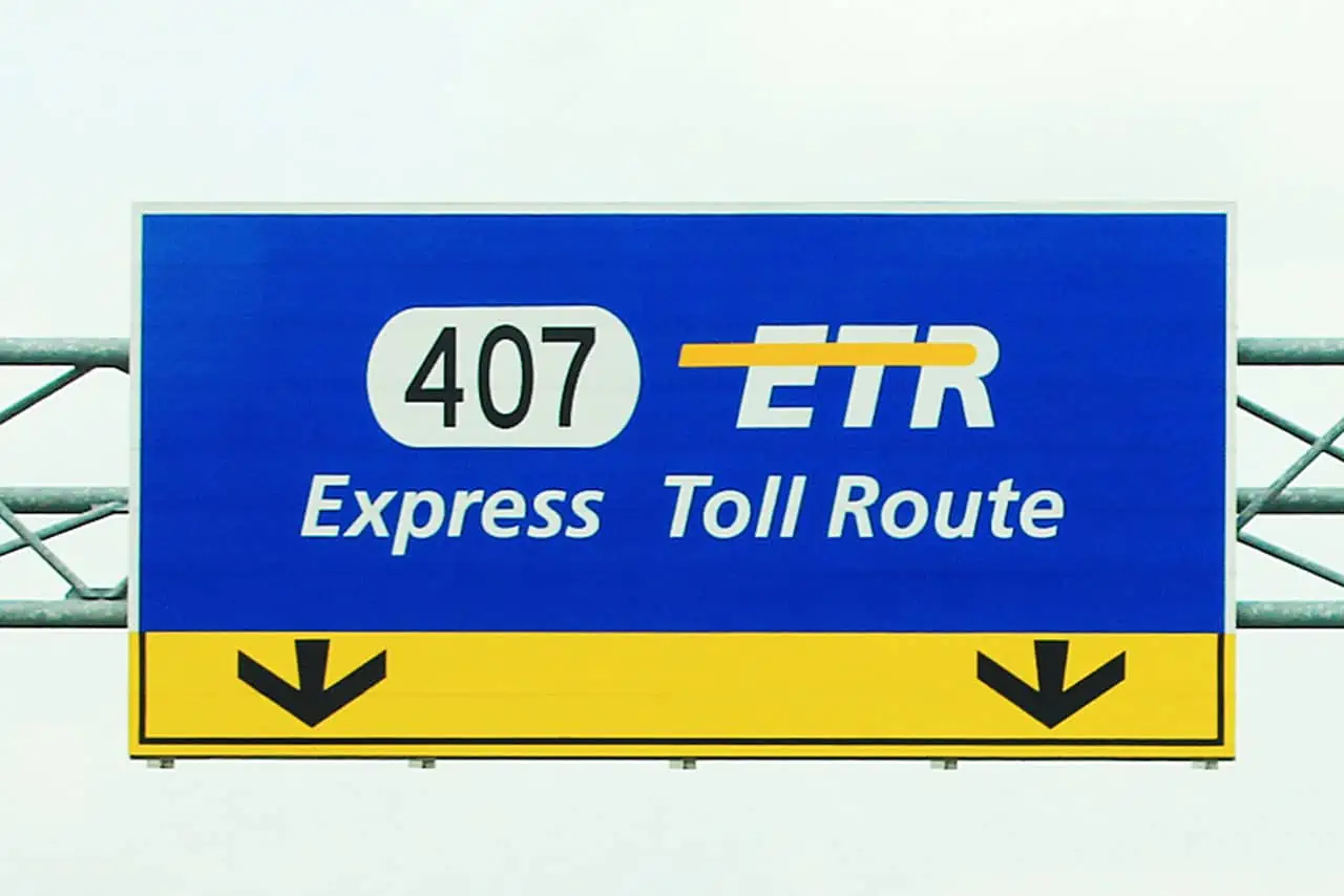 407 tolls changing