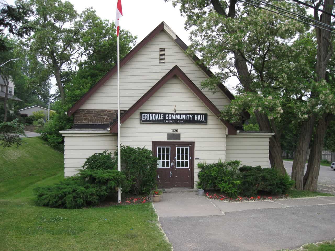 Erindale Hall in Mississauga as a piece of history.