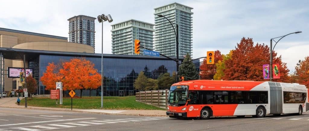 MiWay free bus rides on NYE in Mississauga.