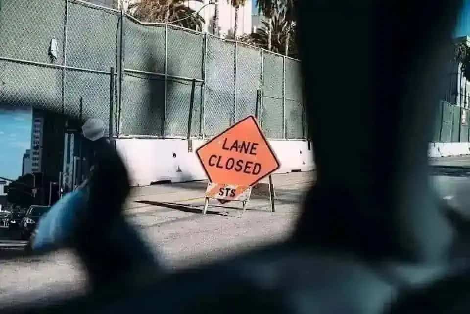 QEW lane closures in Mississauga