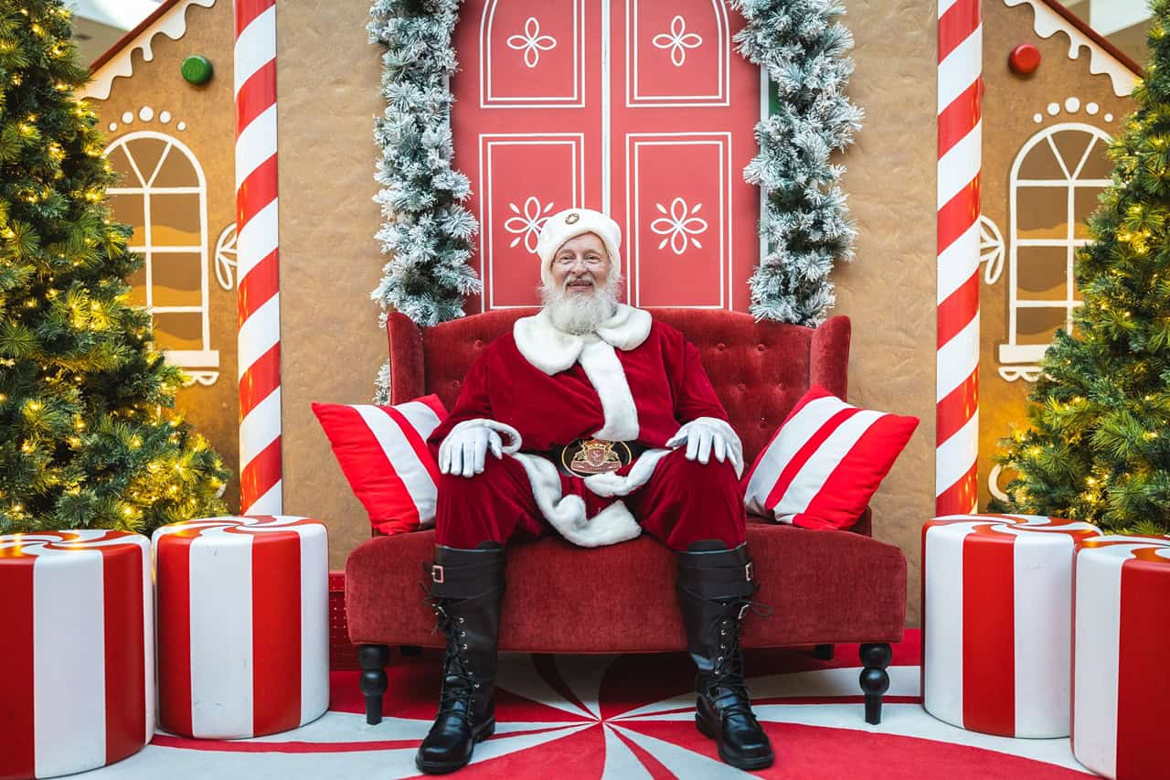 Santa Claus has arrived at Square One in Mississauga