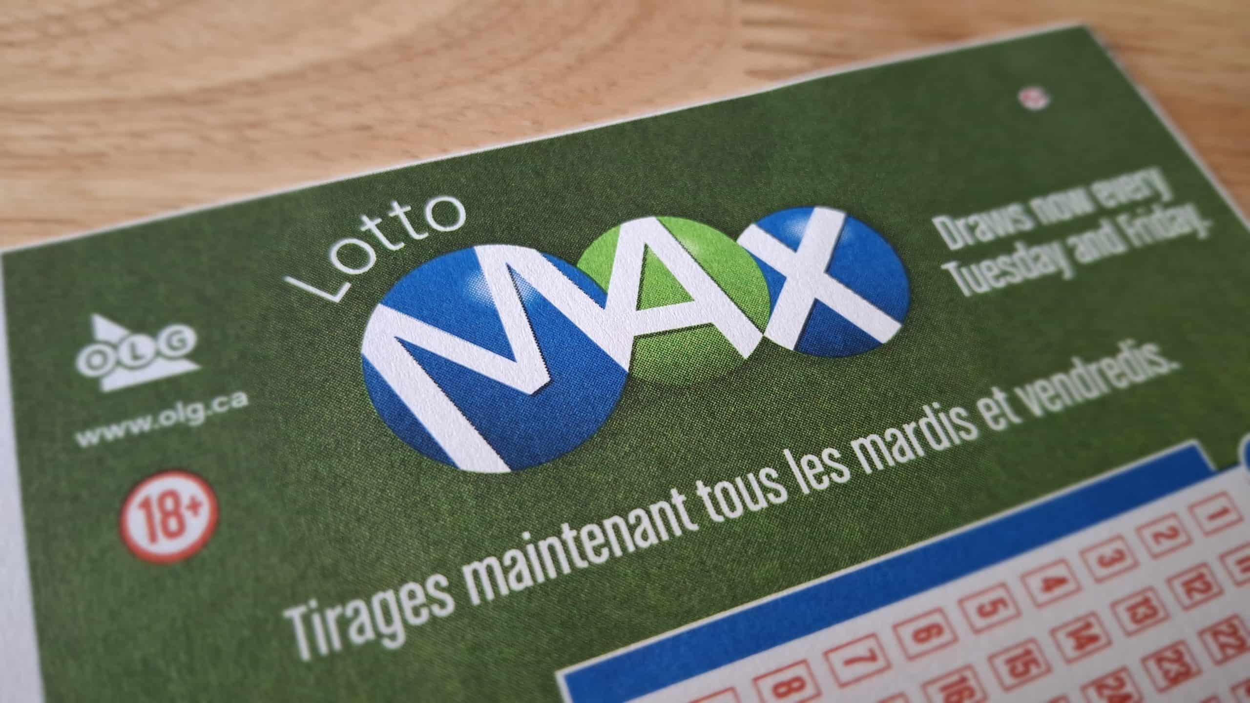 4 big Lotto Max prizes were just won in Canada