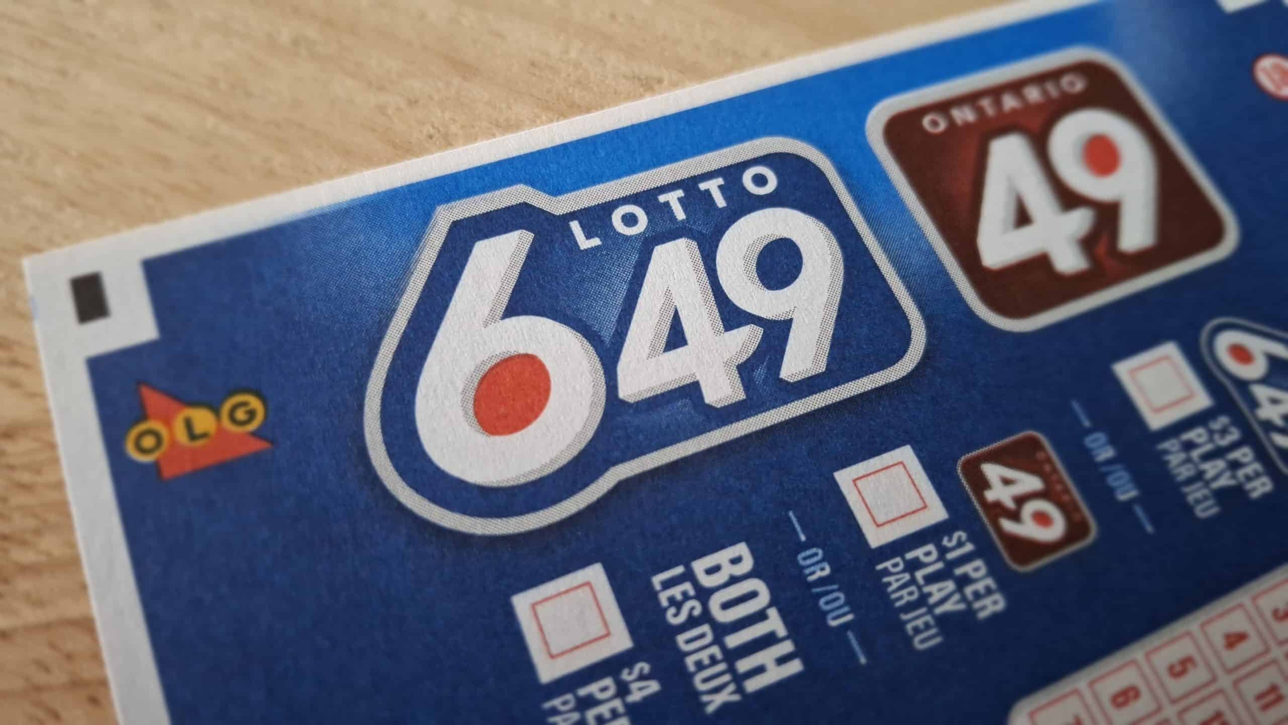 Lotto 6/49 jackpot has been won in Ontario, lottery numbers