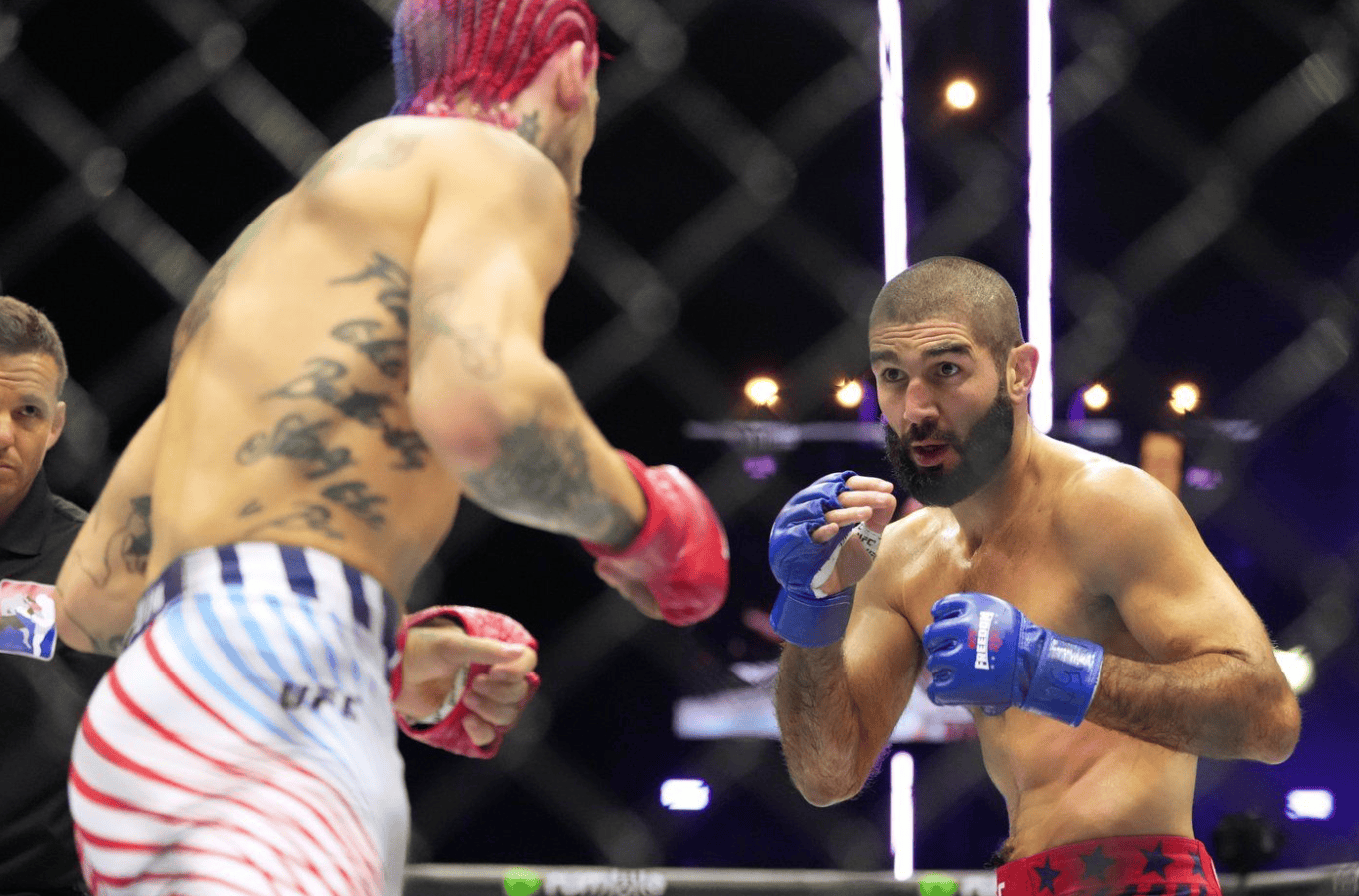 Canadian fighter defeated by U.S. at Trump's UFC birthday