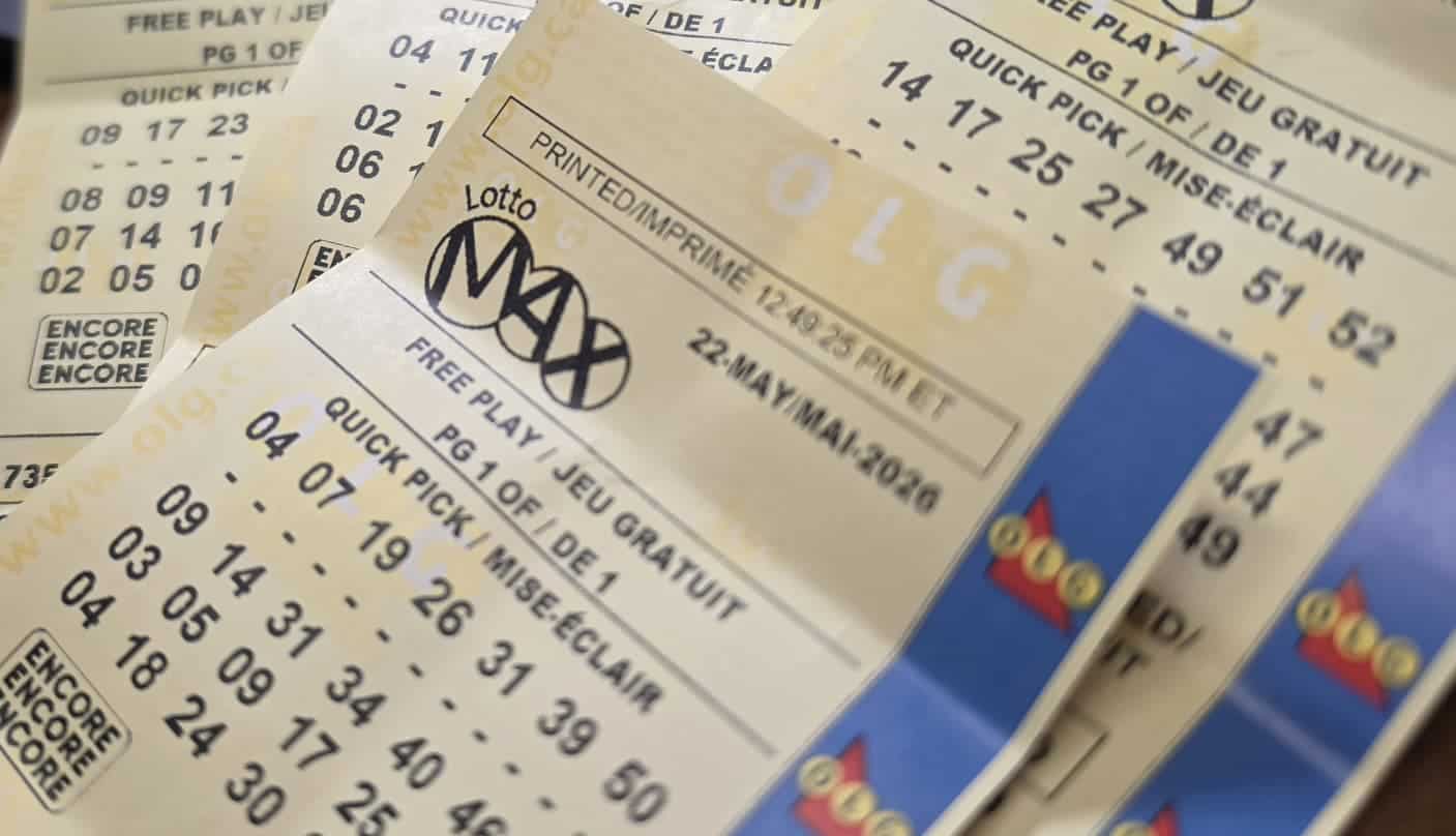 The $40 million lottery was won in Canada last night