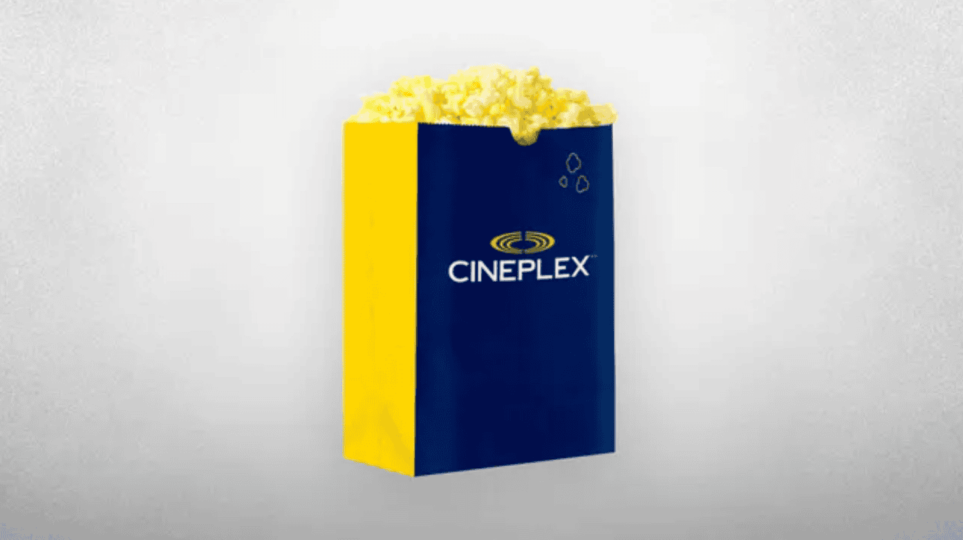 Cineplex popcorn comes a lot cheaper through new offer in Canada